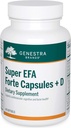 Genestra merker Super Efa Forte Kapsler + D | Fish Oil Formula for å støtte kognitiv, kardiovaskulær og felles helse | 60 Softgels