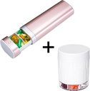 Betife XL Pill Organizer - Reise sak - 7 Sammenligninger - Månedlige Meder - 21 etiketter - Stilfull og bærbar
