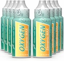 GHT - Oksygenelementer Max flytende oksygen slippes i 1 Ounce flaske, bærbar kosttilskudd - Bolster Endurance og Stamina, rengjøringsceller (8 pakke)