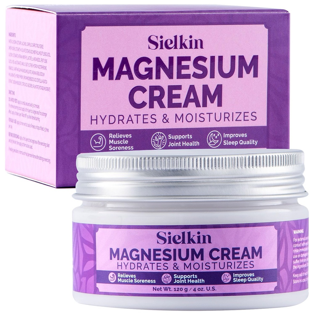 Magnesium benkrem: Magnesium smør for søt søvn