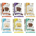 Strøm Crunch Protein Wafer Bars, Variety Pack, i 6 Flavors 1.4 Ounce Bars (30 greve). Høy proteinsnacks med deilig smak