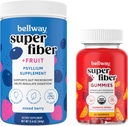 Bellway Super Fiber Powder + Frukt, Blandet Berry Super Fiber Gummies