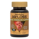 Natures Plus AgeLoss Blodtrykksstøtte - 90 tabletter - med Trans-Resveratrol & 1200 mg hele mat - Vegetarisk, Glutenfri - 30 Services