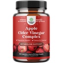 Rensing av Apple Cider Vinegar Capsules - ACV Deep Cleans and Detox Pills for Gut og Digestive helse med Slimming Cayenne - Ekstra styrke ACV for sulter Gut Cleanse og Full Body Detox 180 greve