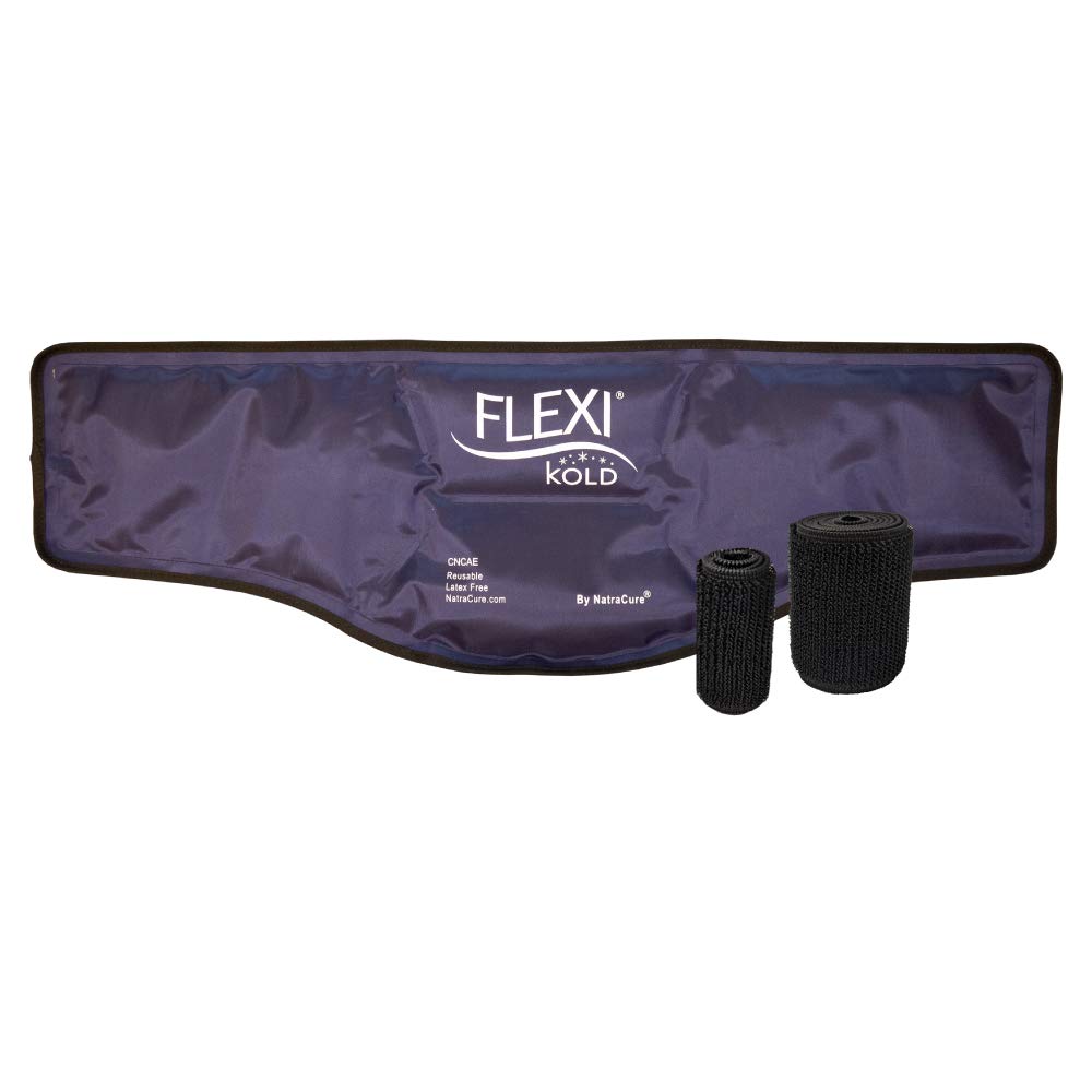 FlexiKold Neck Gel kald pakke med stropper