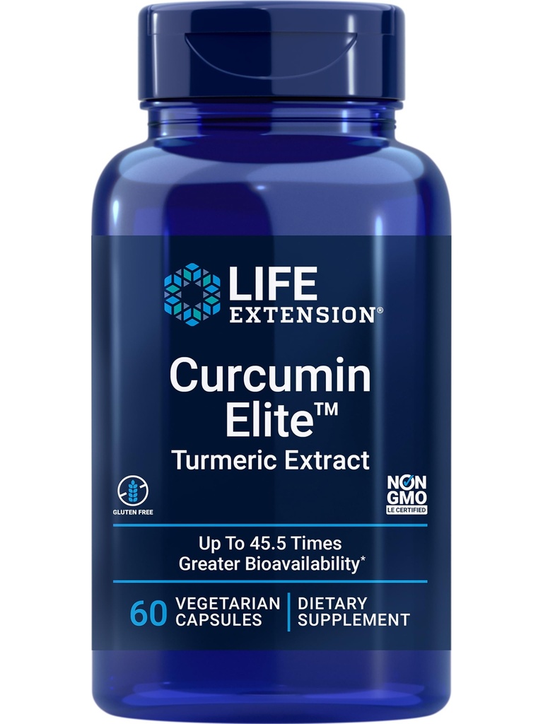 Curcumin Elite Turmeric Extract, 60 greve