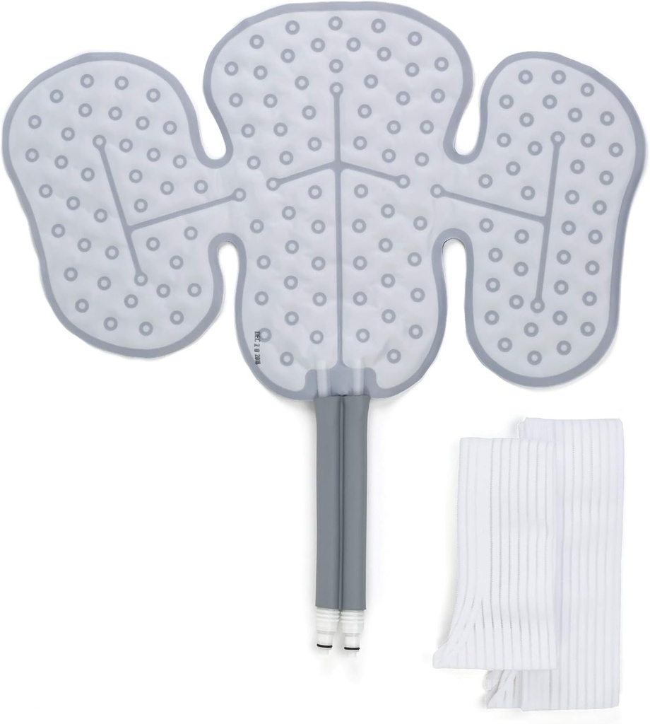 Ossur Cold Rush terapi Hip Pad | Beste ispakke for kirurgi | Arbeider med ismaskin for Hip etter kirurgi | Inkluderer slangekontakter og elastiske stropper (venstre)