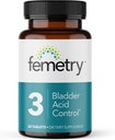 LifeSeasons Femetry Blader Acid Control - Støtte for interstitiell cystitt - Redusere urinsyre i Blader - Eases Flares forårsaket av å spise eller drikke syre mat - 60 tabletter