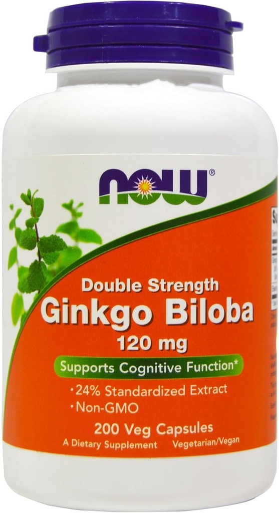 Ginkgo Biloba 120 mg 200 VegiCaps (pakke med 2)