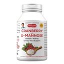 ANDREW LESSMAN Cranberry med D-Mannose - 360 Capsules - Støtter Bladder, Nyre og Urin Tract Health. Høy styrke Standardisert Cranberry Koncentrate og D-Mannose. Lett å svelge kapsler