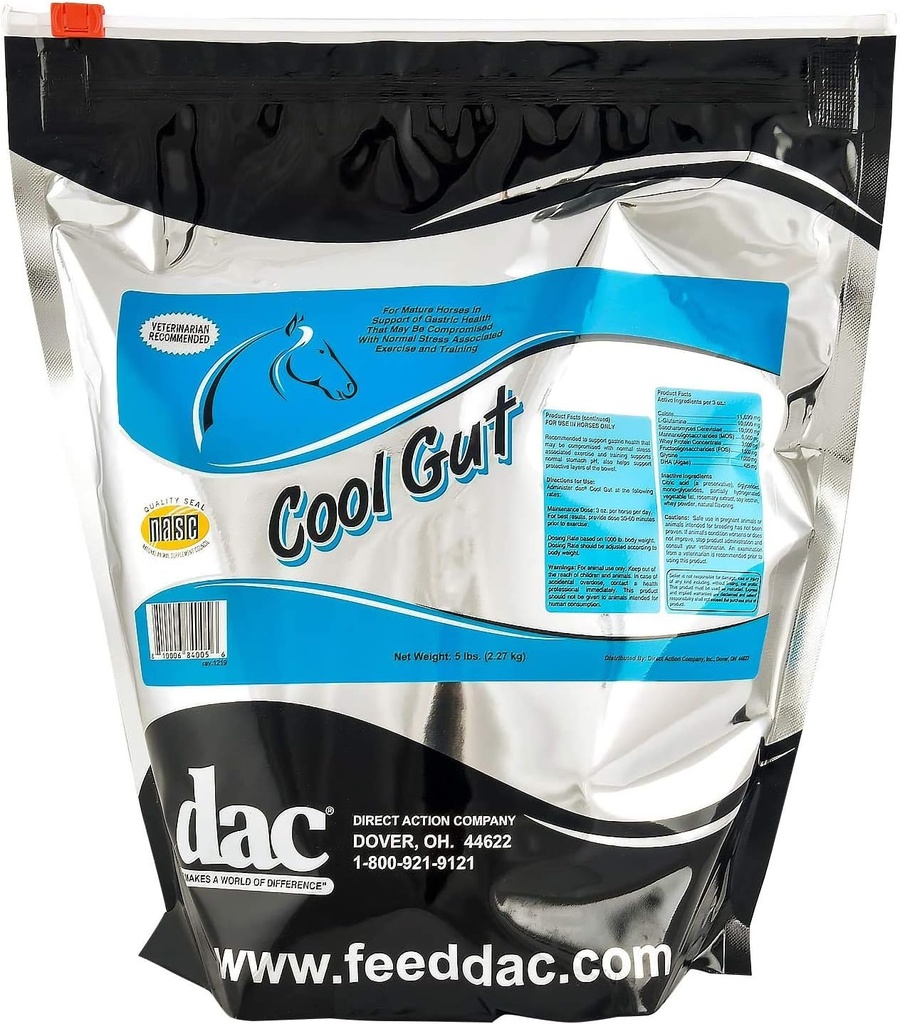 DAC Cool Gut, Ulcer behandling for hester, 5 lb