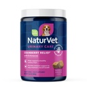 NaturVet – Cranberry Relief Plus Echinacea – bidrar til å støtte et sunnt urinbåndstrakt og immunsystem – 120 myk chews