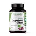 EMERALD LABS Europeisk Grape Seed Extract - Antioksidant og immunstøtte Supplement - støtter sunn blodstrøm - 90 Grønnsaker Kapsler (90-dagers forsyning)