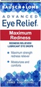 Bausch & Lomb Advanced Eye Relief Maksimal rødhet Lubricant Øyedråper fra 0,5 Fl Oz (15 ml) - Pakke med 5