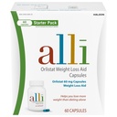 alli Diett vekttap Supplement piller, Orlistat 60 mg kapsler Startpakke, Ikke reseptbelagt vekttap hjelp, 60 tall (pakke med 1)