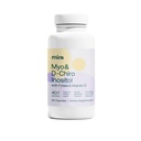 MIRA PCOS Supplement, Myo Inositol & D-Chiro Inositol 40:1 Forhold, bidrar til å fremme hormonell balanse og støtte ovarian helse og metabolisme, 90 kapsler (30 serveringer), 1 flaske