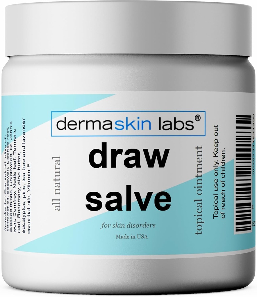 Tegning Salve for Boil Ease Cysters Splinters Brenner Poison Ivy Ingrown Hår Raskt Draw Ointment laget i USA