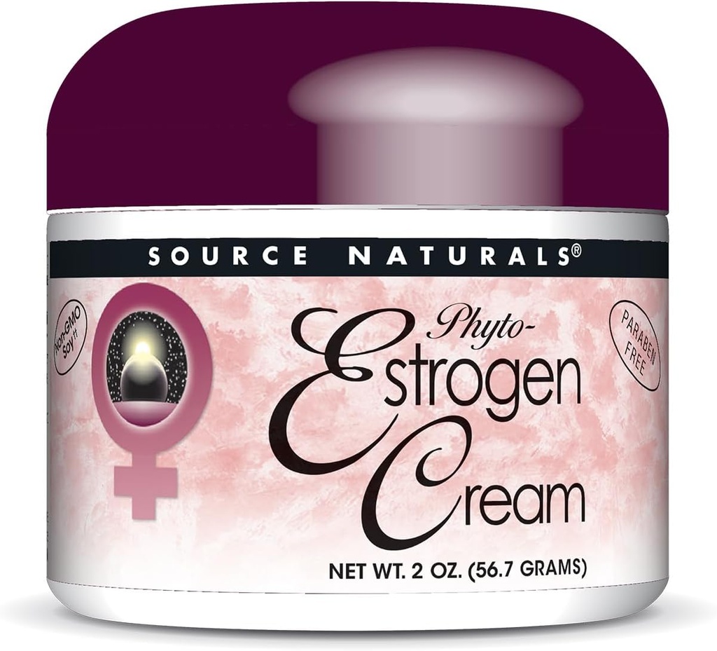 Supersmart Phyto-Estrogen Cream (Avansert Liposomal Levering) - med Pomegranate, Soya Isoflavone, Lecithin - Phytoestrogen Krem for kvinner Ikke-GMO & Glutenfri - 2 Oz/ 56.7g