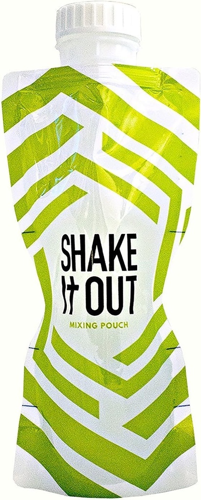 Sammenleggbar Shaker-flaske for proteinshaker, kosttilskudd - 12 Ounce Reusable, Resirkulerbar, Reiseflaske