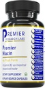 Premier Research Labs Niacin - Flush Free Niacin med Inositol Hexanicotinate, Niacin No Flush, B3 Niacinamid vitamin Supplement for blodsirkulasjon støtte - 60 Vegetariske kapsler
