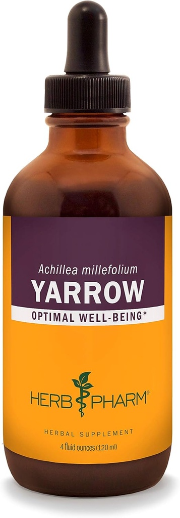 Herb Pharm Yarrow blomstrende topper flytende ekstrakt - 4 Ounce
