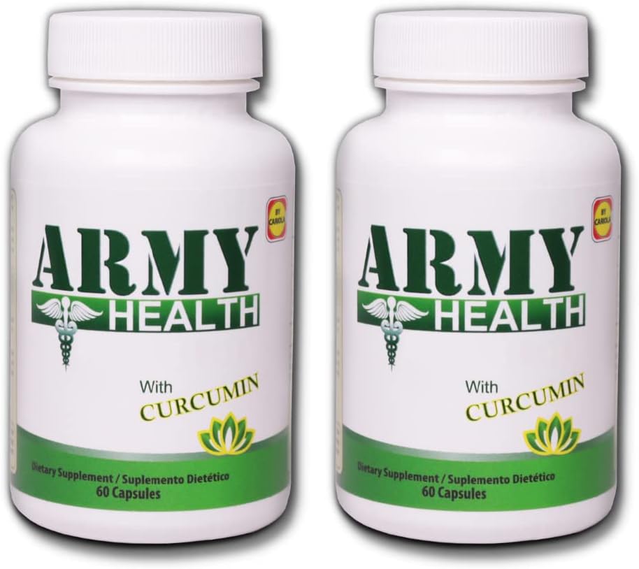 100% naturlig gurkemeie curcumin 60 kapsler - Ginger, Boswellia Serrata - smertestøtte Descomfort - hals smerte og ryggAche - ledd og muskel støtte pakke med 2-120 Caps
