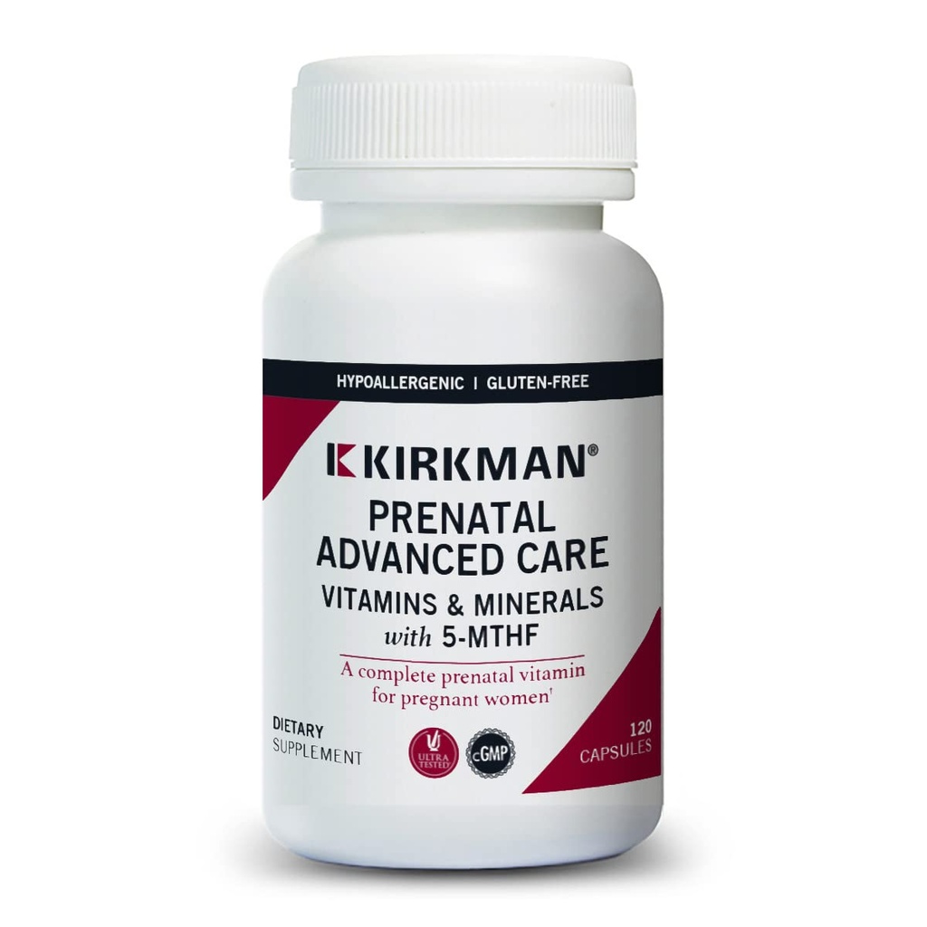 Prenatal Advanced Care, 120 kapsler, Kirkman Labs