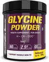 Sports Glycine pulver - Aminosyre Supplement - Støtte Muskel Helse - 200 gram - 80 Serveringer
