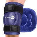 Ispakke for kne smertelindring, Reusable Gel Ice Wrap for skadeskader, hevelse, Knee erstatningskirurgi, kald komprimeringsterapi for ledgikt, Meniscus Tear og ACL, Blå