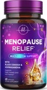 Menopause Supplements for kvinner med svart cohosh - naturlig, mild varm blits, nattsweats og hormon støtte, menopause relief med Dong Quai, energi og balanse, ikke-GMO & Glutenfri - 60 kapsler
