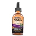 SBR ernæring Biotin flytende dråper, 5000mcg per servering (60) 1.0Fl.oz (30ml) Vanilla