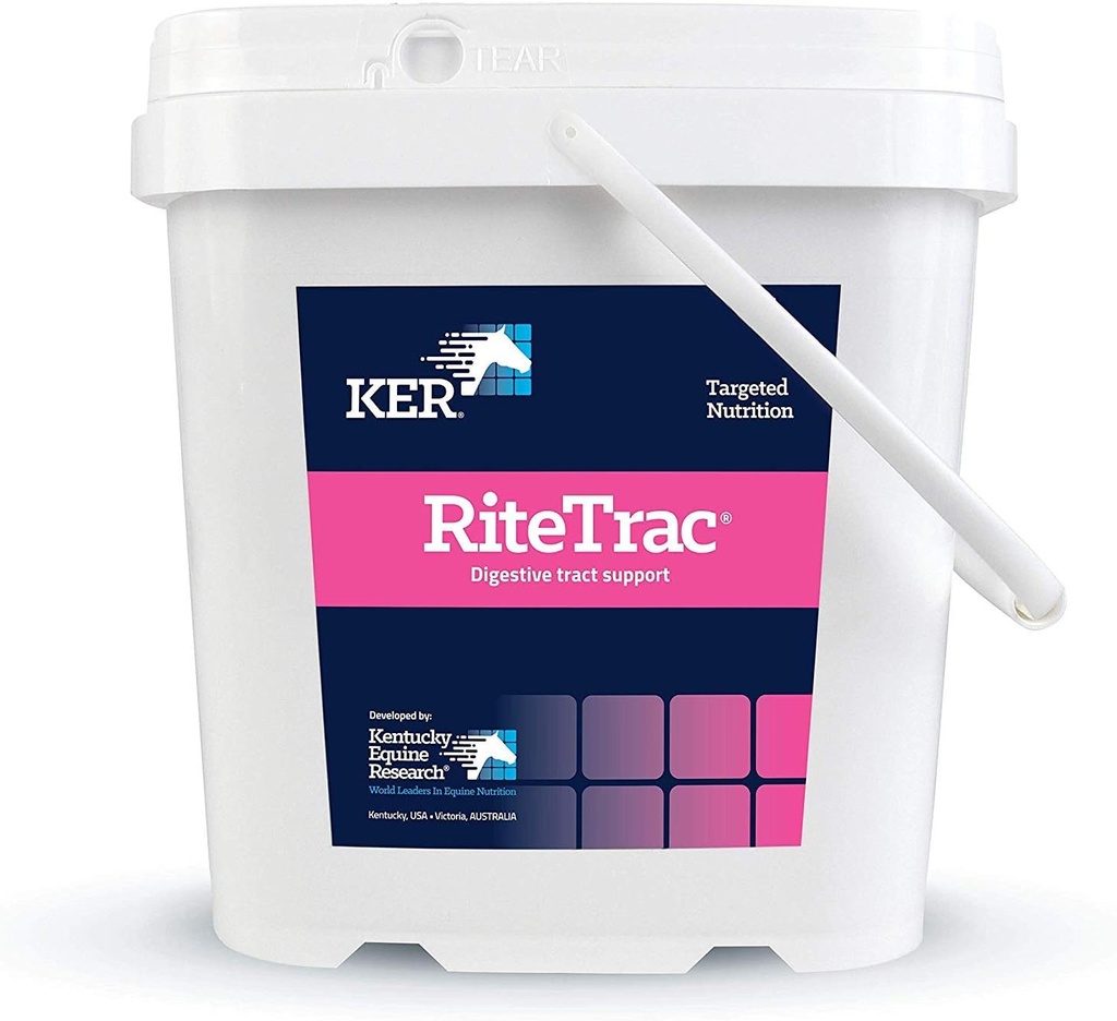 Kentucky Equine Research RiteTrac: Total Digestive Tract Support for hester, 6 kg (50 Serveringer)