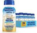 PediaSure SideKicks Nutrition Shake for barn, Vanilla, 8 fl oz (Pack of 24)