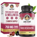 Gamle Bliss Resveratrol Kraftig Antioksidant Supplement med grønn te, Grape frø ekstrakt for sunn aldring for menn og kvinner