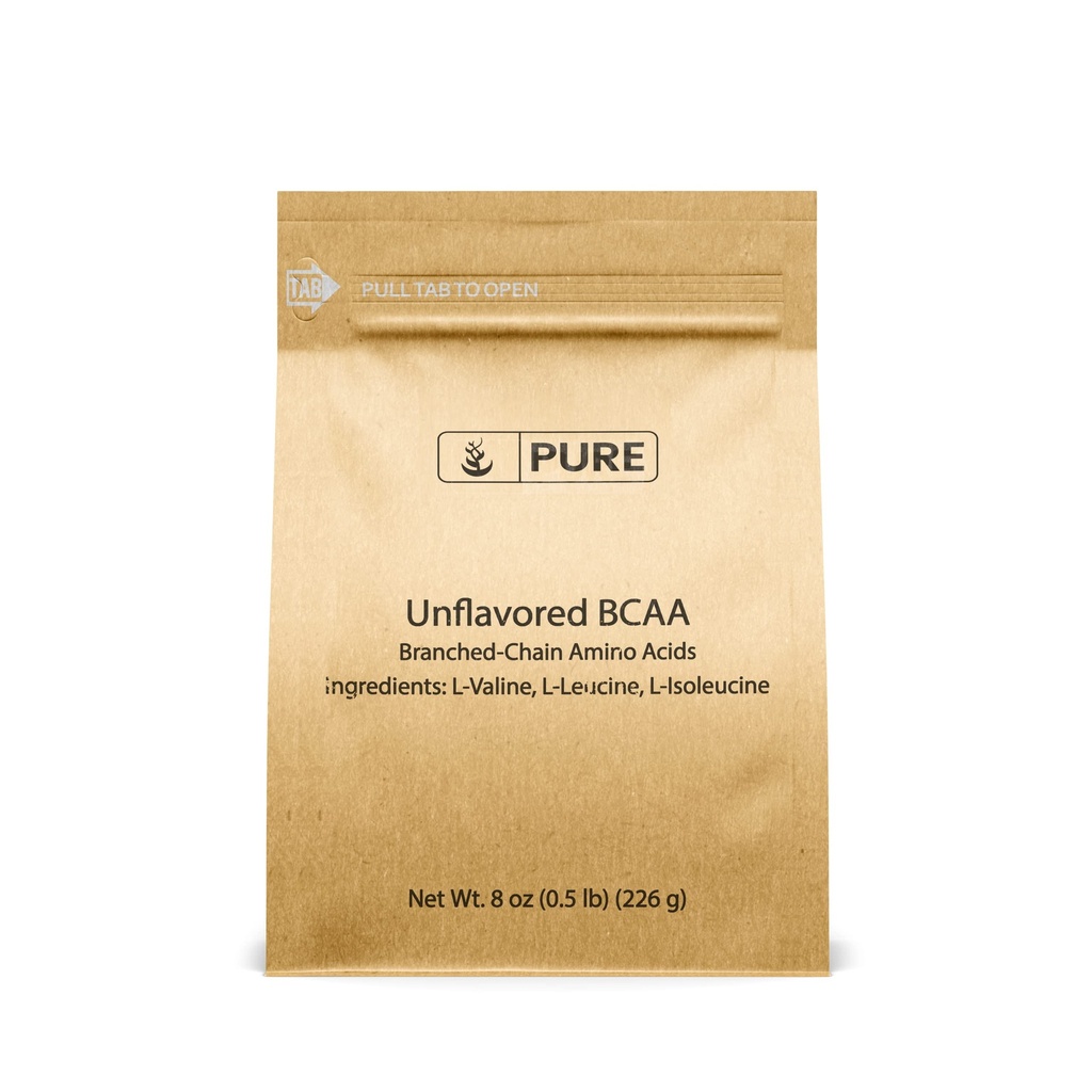 Rene opprinnelige ingredienser Uslavored Instantized BCAA (8oz) pulver, grened kjede essensielle aminosyrer, Supplement