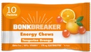 Bonk Breaker Energi Chews, Dairy-free, Glutenfri ingredienser å gi rask energi og fokus, 1 eske med 10 pakker, Tangerine Orange