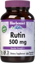 Blåbonnet Ernæring Rutin 500mg (Sophora Japonica) Antioksidant Bioflavonoid for vaskulær støtte* Vegansk, Glutenfri, Soya-fri - Plantebasert Rutin Supplement - 50 Grønnsaker Kapsler