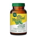 MegaFood Thyroid Styrke - Mineral Supplement-Thyroid Støtte for kvinner med Ashwagandha, Sink, Selenium, Kobber, Iodine & L-tyrosin - 90 Tabs (45 Serveringer)