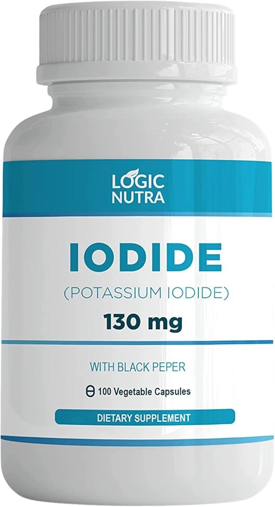 Iodin (Potassium jodid) 130 mg med 100 grønnsaker kapsler