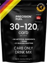 Presisjon brensel PF carb bare drikke blanding - høy karbohydrat pulver for energi, vegansk, 120 g karbohydrater per litre - mild citrus flavor (1-Pack)