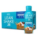 GNC Lean Shake 25 Proteinshake, klinisk bevist vektkontroll, måltidserstatning, 25g protein med null tilsatt sukker, klar til å drikke, kokoskaramell, pakke med 12