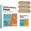 20 Count Motion Sykhet Patches - Raskvirkende Relieves Squirt fra Seasickness og Carecyness, Suit til bil og båt rider, Cruise og flyreiser Patches