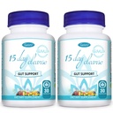 15 dagers rengjørings Gut støtte 2 pakke | Colon Broom, Detox Supplement med Senna, Cascara Sagrada & Psyllium Husk, for menn og kvinner | Totalt 60 kapsler