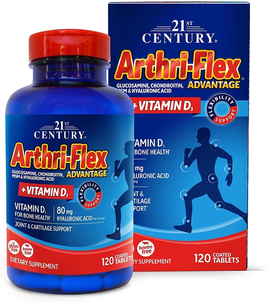 Arthri-Flex fordel pluss vitamin D3 120 tabletter