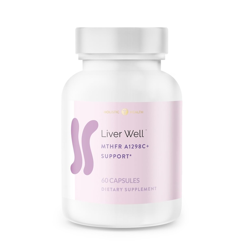 Liver Well MTHFR A1298C+ Støtte 60 kapsler
