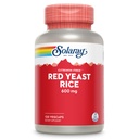 SOLARAY Red Yeast Rice 600mg Systemstøtte, ikke-irradisert og ingen Citrinin, Lab verifisert, 120 Vegkaps