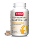 Jarrow Formulas® Glukosamin + Chondroitin + MSM Capsules, Joint Support Supplement med vitamin C og Manganese, 30 Kapsler, 120 dagers forsyning