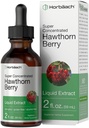 Horbäach Hawthorn Berry Ekstrakt | 2 fl oz | Alkohol Gratis flytende tinktur | Vegetarisk Supplement, Ikke-GMO, Glutenfri