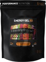 Torq Energy Gel prøvepakke med 12 - Ultimate on the Go Quick Release Energy - 30g Carbohydrats - Running/Cycling/Sports Gels - Taster Pack - Naturlig og Vegan