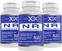 Genex Formler NR Nicotinamid Riboside 300mg (3 Pack) NAD+ Prekursor for sunn aldring - GMP-sertifisert, Ikke-GMO, Glutenfri, Vegetarisk